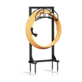 Garden Water Hose Holder for Outside | Detachable, Heavy Duty, Freestanding Hanger Stand, Hold Up to 150FT, Metal stand