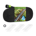 Flat Soaker Hose 50 FT, Garden Soaker Hose for Lawn and Yard, Water-Saving | Drip Soaker Hose for Garden Bed and Lawn