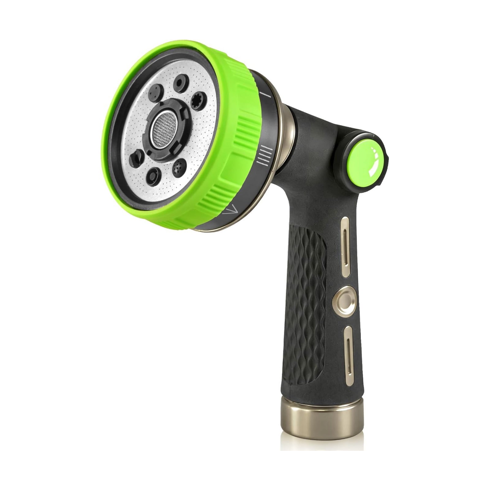 RAINPOINT Hose Sprayer Nozzle Heavy Duty - 8 Spray Patterns Garden Hose Nozzle with Adjustable Flow Control for