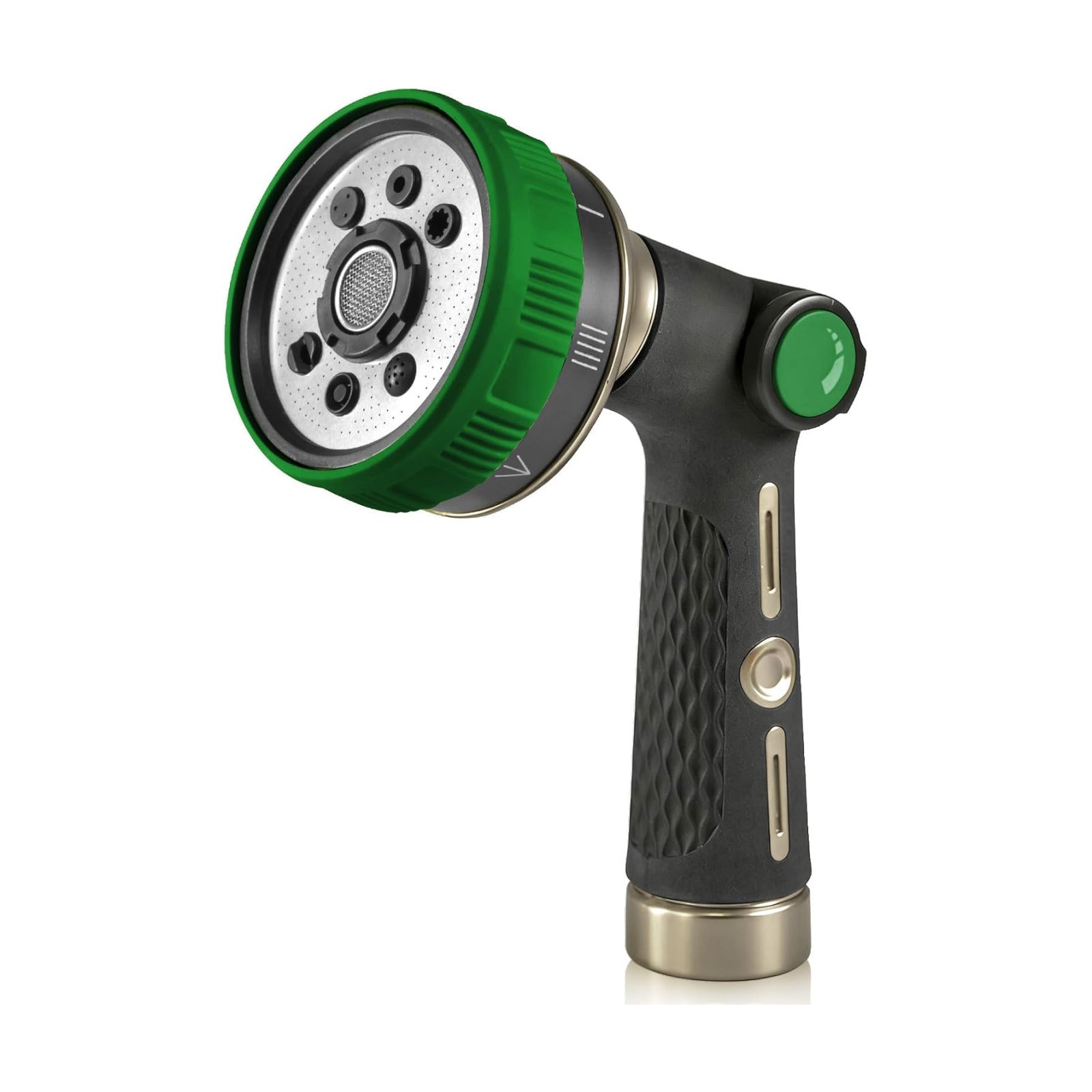 RAINPOINT Hose Sprayer Nozzle Heavy Duty - 8 Spray Patterns Garden Hose Nozzle with Adjustable Flow Control for