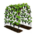 Garden Arch Trellis for Climbing Plants Outdoor - 83" H*71" W*43" L Large Rustproof Garden Trellis, Heavy Duty Grape