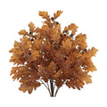 21.6" Faux Oak Leaf Branches with Acorns, 2Pcs Fall Stems for Vase, Brown