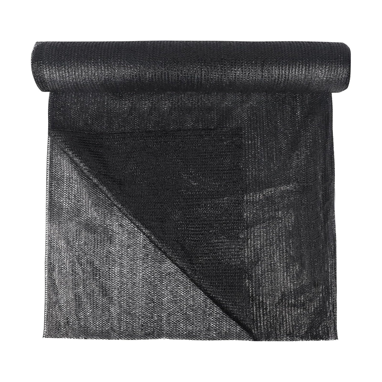 winemana 6x120 FT Outdoor Shade Cloth for Garden & Plants - 50% Large Black Mesh Tarp, UV Resistant Woven Shade Fabric