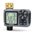 Sprinkler Timer with Brass Inlet, Water Timer for Garden Hose with Auto/Manual/Rain Delay Mode, Easy Setup Hose Timers