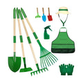 Kids Gardening Tools Set,11Pcs Garden Set for Kids with Shovel, Rake, Leaf Rake,Summer Outdoor Backyard Farm Digging