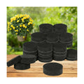 40Pcs Pot Feet Invisible Round Flowerpot Riser Stands Self - Adhesive Black Non - Slip Heavy Duty Pot Pad for Balcony
