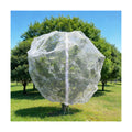 1 Pack 13x13ft Extra Large Fruit Tree Netting with Double Zipper & Double Drawstring, Heavy Duty Bird Netting for Fruit