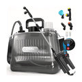 Battery Powered Sprayer 2 Gallon, Electric Weed Sprayer with 3 Adjustable Pressure Levels, 4 Nozzles & Extendable Wand