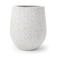 DTY Signature Mount Wilson Modern Indoor Outdoor Fiberstone Tapered Planter, Lightweight, Weather Resistant Garden Pot