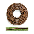 100FT 1/4" Irrigation Dripline Tubing with 6" Emitter Spacing for Gardens | Pre-Installed Emitters at Close Intervals
