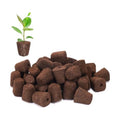 50 Pcs Seed Starter Plugs,Replacement Root Grow Sponges Plant Plugs,Great for Soil, Tray or Planting Pods, Promotes Herbs, Vegetables and Flowers Growth