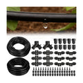 250FT Drip Irrigation Tubing Kit with 1/2 Irrigation tubing, 1/4 inch Dripline, and Irrigation Parts for Garden, Raised