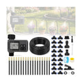 66FT Drip Irrigation System with Water Timer, Automatic Garden Watering Kit | with Flexible 360° Bendable Tubing and