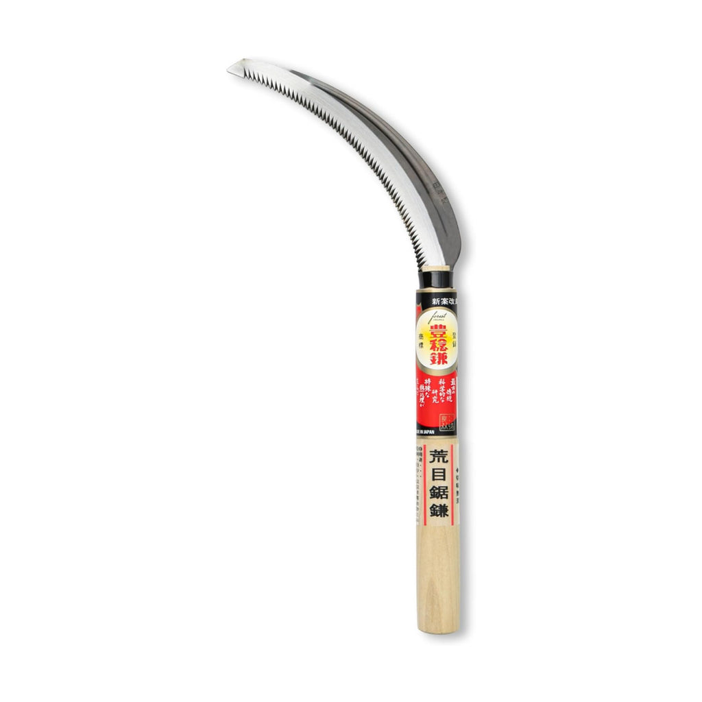Hounen Miyawaki Nejiri Kama Weeder – Japanese Weeding Sickle, Twisted Stainless Steel, 4.7 in (12 cm) Blade, 13 in (33