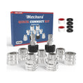 3/8" Pressure Washer Quick Connect Kit, M22-14mm Swivel Fitting | 3/8" Adapter Set, Stainless Steel 3/4" to M22 to 3/8"