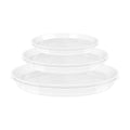 6Pack Plant Saucer, 3 5 7 9 11 13 15 17 19 21 in Plastic Plant Tray