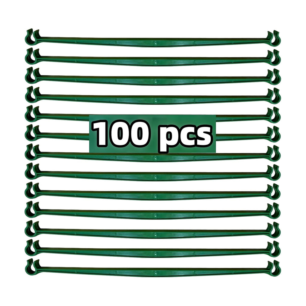 100Pcs Stake Arms for Tomato Cage, 11.8 inch Tomato Stake Connectors, Expandable Support Trellis Connectors for 11mm