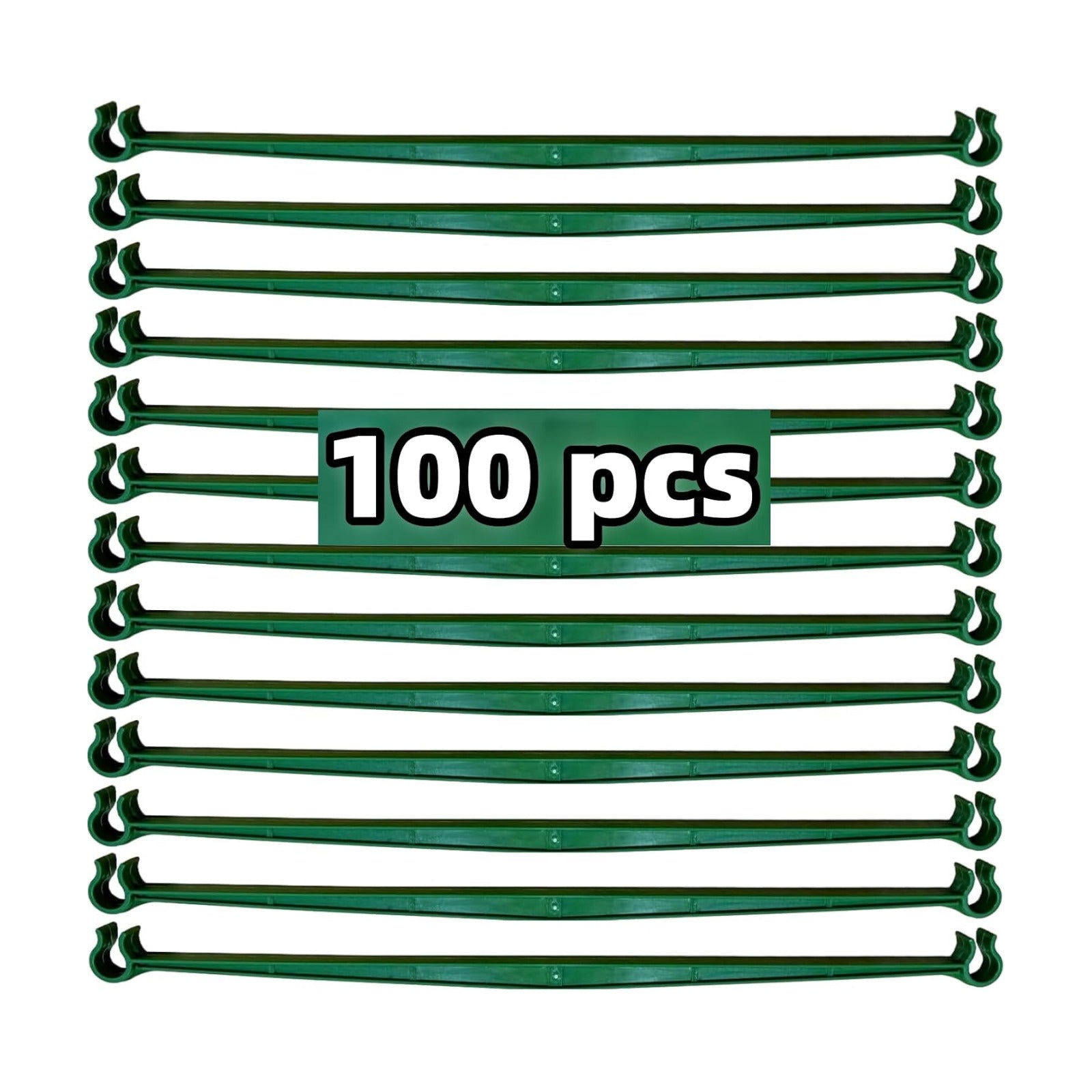 100Pcs Stake Arms for Tomato Cage, 11.8 inch Tomato Stake Connectors, Expandable Support Trellis Connectors for 11mm