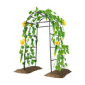 Miory Garden Arch Trellis for Climbing Plants Outdoor, 7ft Tall Plants Support Trellis for Climbing Vine Tomato