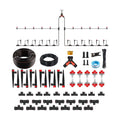 Anleolife 100FT Drip Irrigation Kit, All-in-One Quick-Connect System | 1/2" Mainline + 1/4" Tubing, Y Splitter, 22