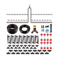 Anleolife 230FT Drip Irrigation System Kit, Complete Garden Watering System | Includes All Around 1/2" Mainline & 1/4"