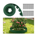 30 Ft Planting Grow Rings with 30 PCS Spikes Plant Rings for Outdoor Plants Planting Ring for Separate Rock and