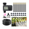 100FT Automatic Drip Irrigation Kits with Water Timer - Garden Watering System with 360° Bendable Spray Adjustable