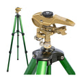 Hourleey Impact Sprinkler on Tripod, Rotating Water Sprinklers for Yard Lawn and Garden, Heavy Duty 360 Degree