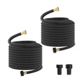 Kalolary 100FT Soaker Hose 1/2" Drip Hose for Garden 80% Water Saving Drip Hose with Brass Connectors Drip Irrigation