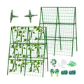 2 Packs Cucumber Trellis for Raised Beds, 31 X 47 Inch Adjustable Size A-Frame Garden Trellis for Climbing Plant