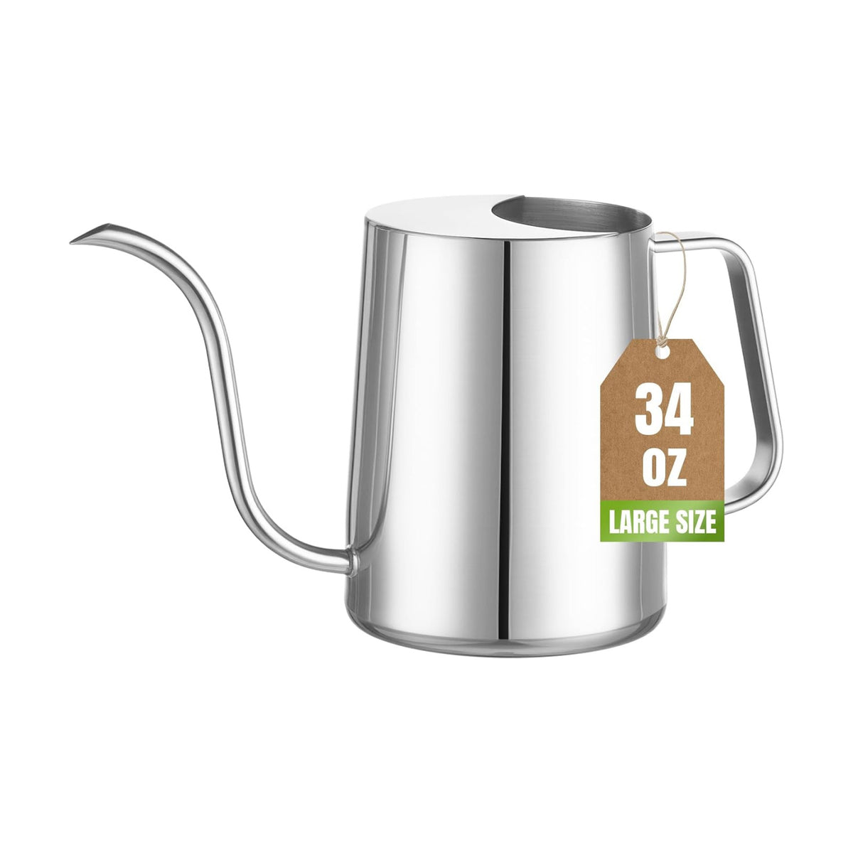 Plant Watering Can, 304 Stainless Steel Watering Can Indoor, 34 oz