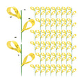 Qualirey 400 Pcs Sticky Houseplant Traps Fungus Gnat Fruit Fly Trap Sticky Houseplant Stakes Insect for Outdoor Garden