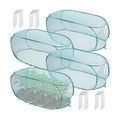 4 Pcs 39"*18"*16" Pop Up Garden Plant Covers for Raised Bed | Mesh Plant Protector,Net Cage Plant Guard for Fruits