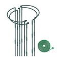 HiGift 4 Pack Height Adjustable Metal Plant Support (36" H or 24" H or 12" H), Heavy Duty Peony Cages and Supports