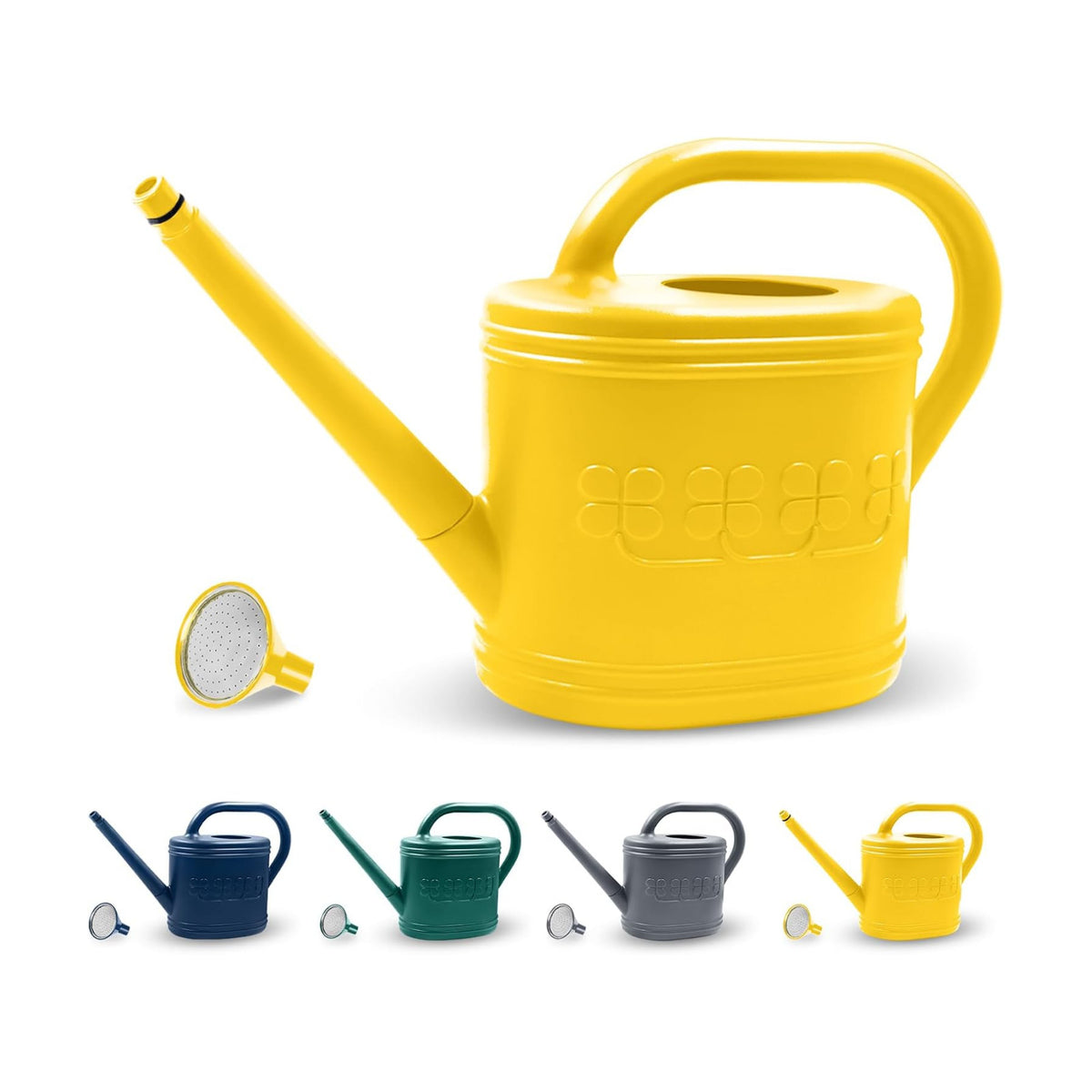 1 Gallon Watering Can, Plant Watering Can with Stainless Steel Shower Head