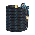 Non-Expanding Garden Hose 100 ft, Kink Free Flexible Water Hose with 10-Pattern Spray Nozzle, Lightweight Hose Pipe
