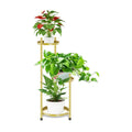 3 Tier Plant Stand Indoor Tall, Black Corner Tiered Round Plant Stand for Indoor Multiple Plants, Metal Flower Pot