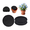 3Pcs 14inch Round Pot Mesh Drainage Discs Double Layer Plant Pot Hole Insert Pads Cutable Bonsai Pot Bottom Grid Mat