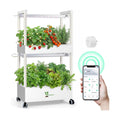 Indoor Hydroponics Growing System with Grow Light & APP Control | 28 Pods Lettuce Growing System with 28L Large Water
