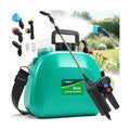 VAXMAY Battery Powered Sprayer 2 Gallon, Upgrade Electric Garden Sprayer with 3 Adjustable Speed, Battery Indicator, 4