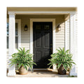 Fake Ferns,2 Planter 35in Outdoor Faux Plants UV Resistant,3D Real Touch Fake Plants Total 160 Blades,Weatherproof
