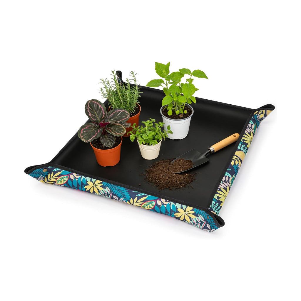 Repotting Mat, Potting Mat for Indoor Plants, Print, 29.5"x 29.5"