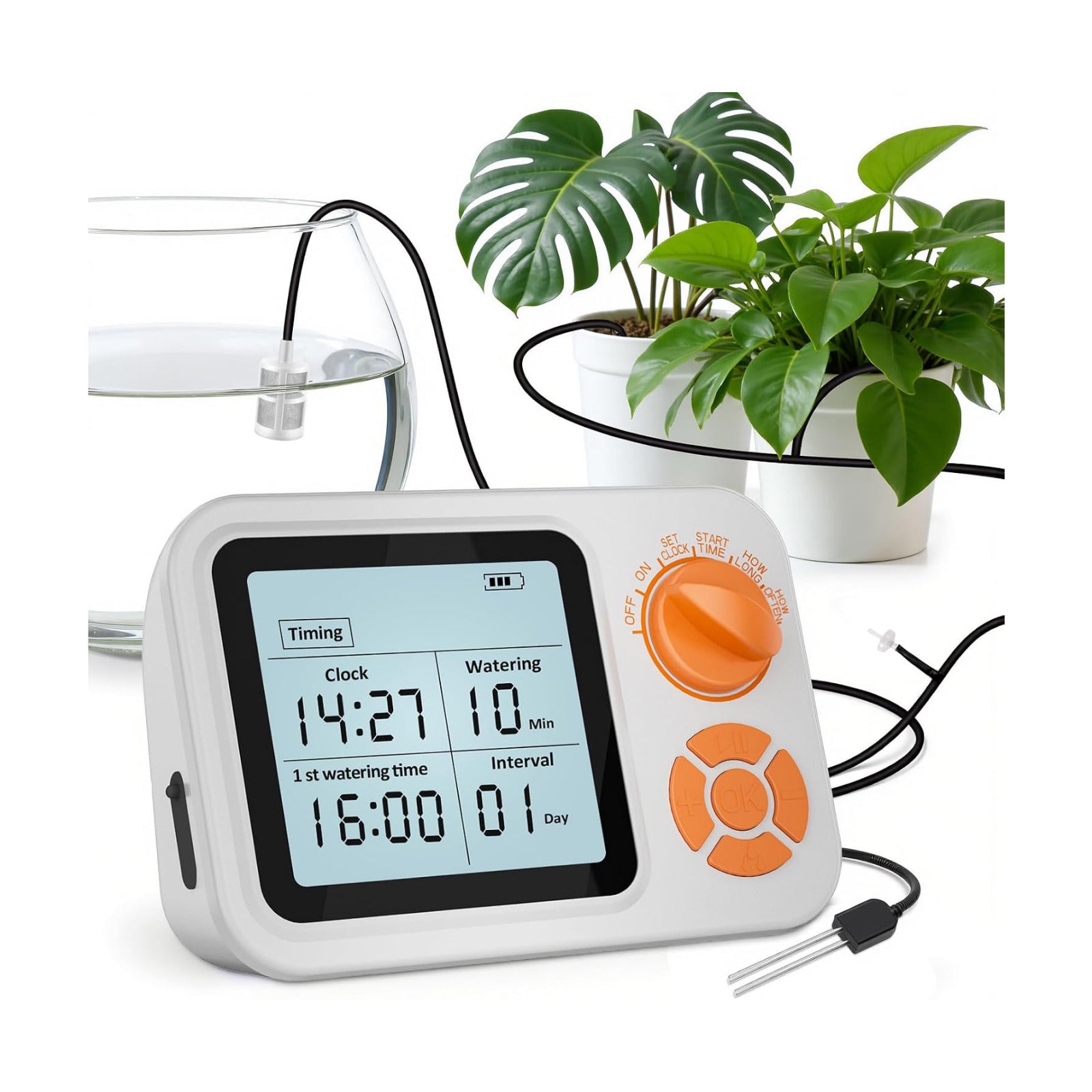 Topotdor Automatic Indoor Plant Waterer for 15 Potted Plants, Self Watering System Drip Irrigation Kit with
