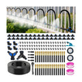 Drip Irrigation System 200FT 5/16", 2026-Upgrade Garden Sprinkler Kit with 32PCS 360° Adjustable Copper Nozzles
