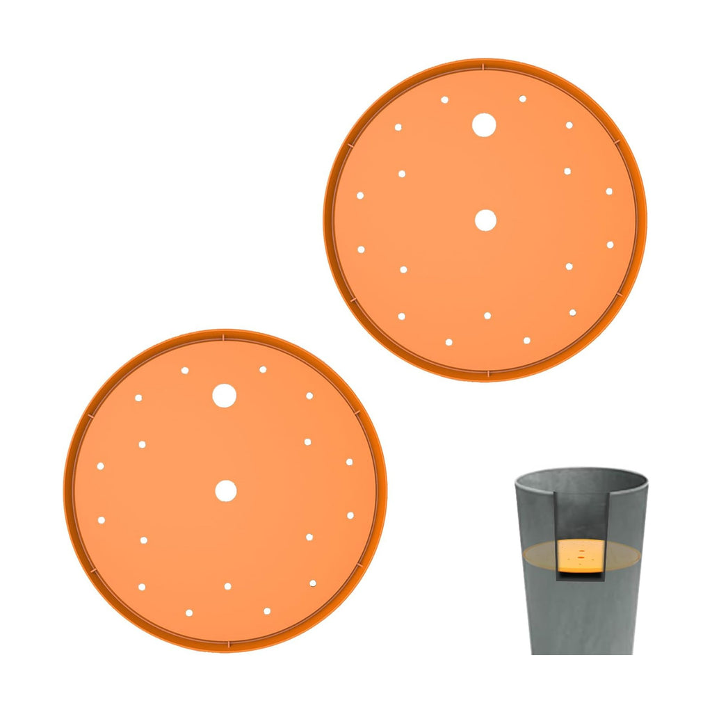 2-Pack Round Planter Insert - Plant Pot Insert, 11 inch
