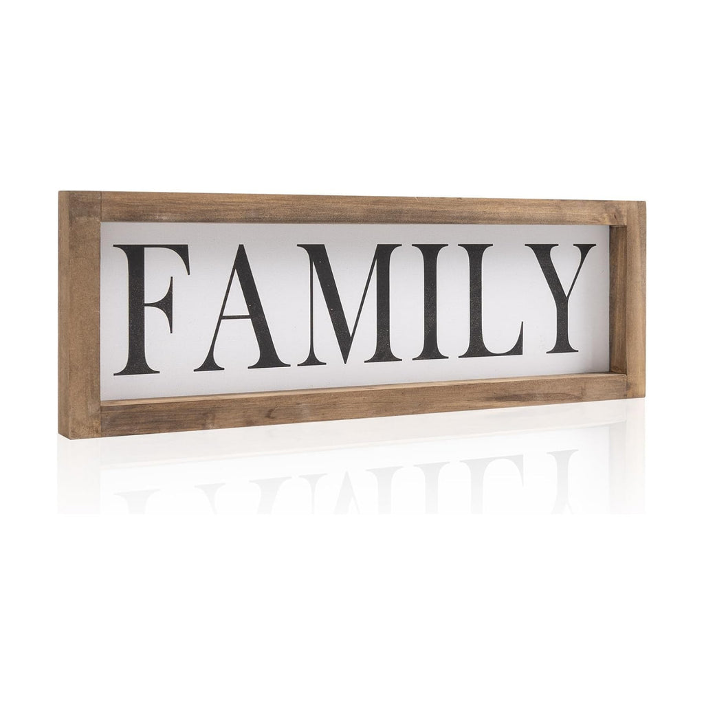 Wooden Family Sign Wall, Shelf, Mantel, Entryway Table Home Decor