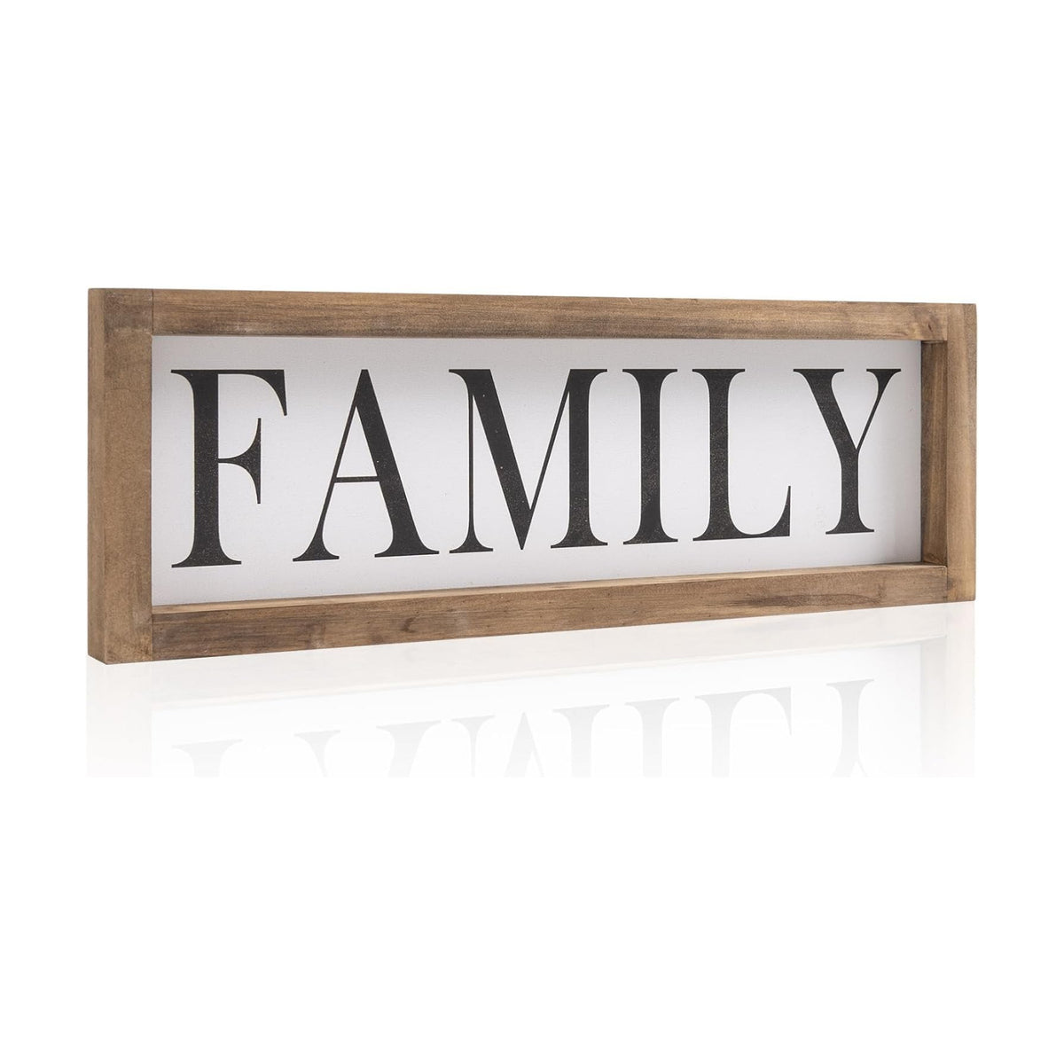 Wooden Family Sign Wall, Shelf, Mantel, Entryway Table Home Decor