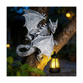 Dragon Tree Hugger Solar Garden Statue Outdoor Figurine Decor Lights | Unique Figurine Light Outdoor Statue Yard Lawn