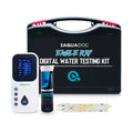 AquaDoc Eagle Ray Digital Water Test Kit for Pool & Spa with 30 Test Strips | Includes a Digital Water Tester and Hot