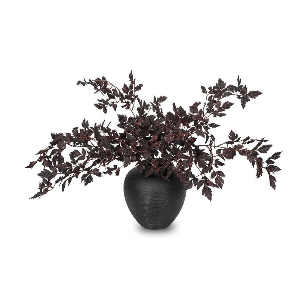 31" Faux Fall Foliage Stems for Vase Artificial Cimicifuga Stems 5Pcs